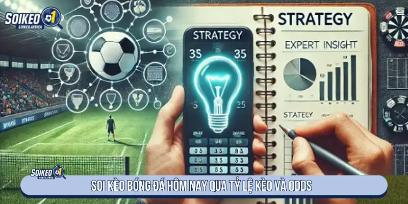 Soi kèo bóng đá hôm nay qua tỷ lệ kèo và odds
