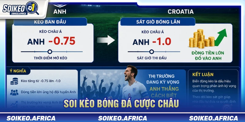 Soi kèo bóng đá hôm nay minh họa trận Anh vs Croatia