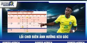 lối chơi biên ảnh hưởng kèo góc